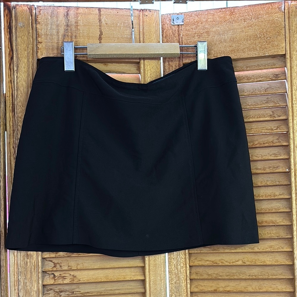 Classic Black Mini Skirt Y2K Gothic Punk Dark Academia